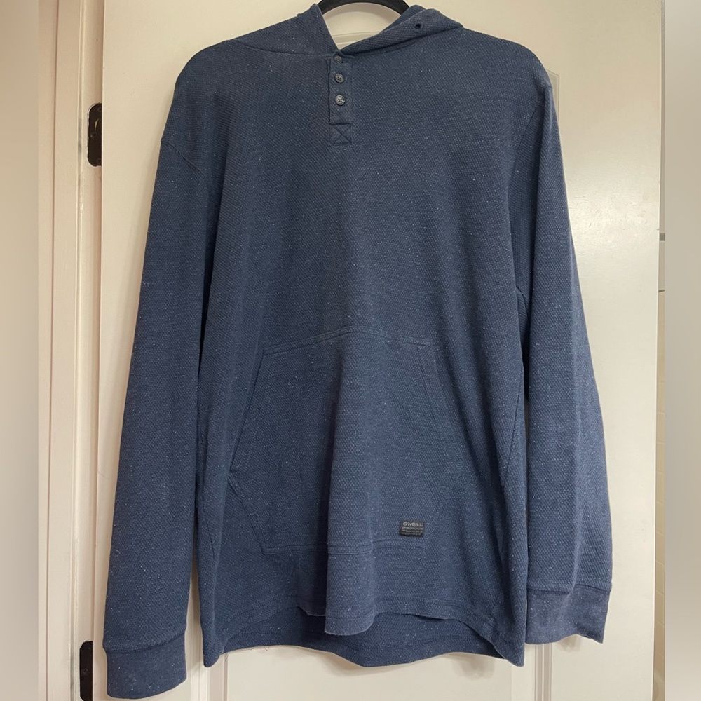 Mens O’Neill Hooded Sweatshirt Size Large Dark Blue